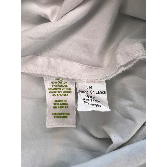 Lilly Pulitzer Skort Seashell Print Golf‎ Athletic Aqua Yellow Size 6 - Picture 7 of 7